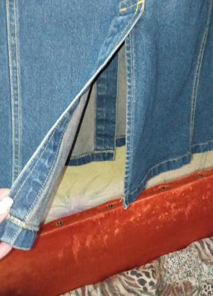 Кардиган женский джинсовый.4 фото
