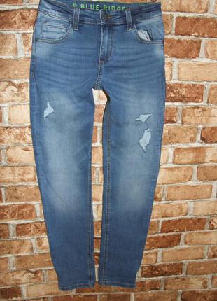 Стильные джинсы скинни мальчику 12 лет blue ridge