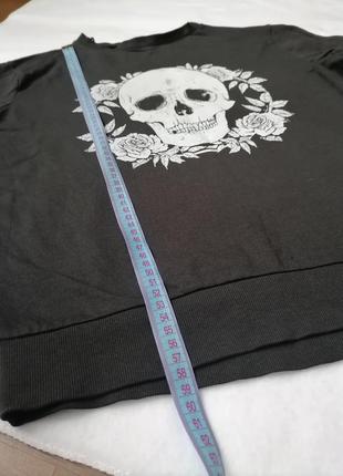 Кофточка череп halloween h&m, розмір s 4