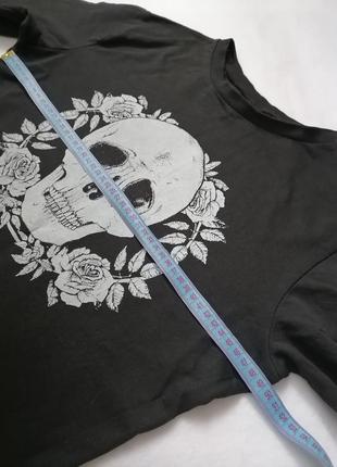 Кофточка череп halloween h&m размер s 5
