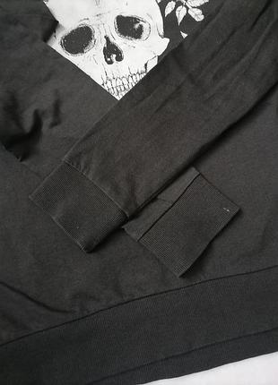 Кофточка череп halloween h&m, розмір s 7