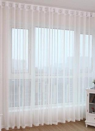 Гарлина на люверсах шифон 4 м