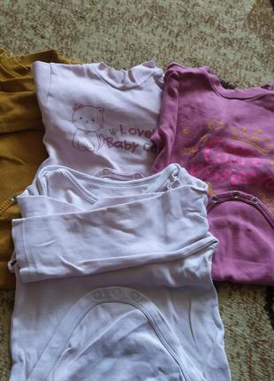 Боді з коротким рукавом 12-18-24