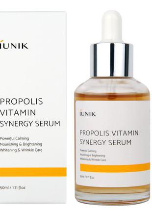 Сыворотка с прополисом и витамином с iunik propolis vitamin synergy serum