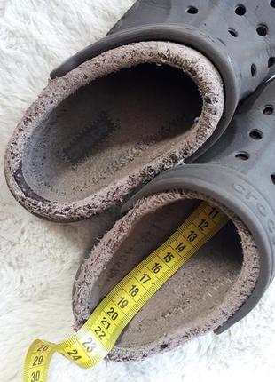Crocs 12-13 кросы зимние меховые утепленные зимові теплі3 фото