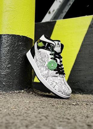 Кросівки nike air jordan 1 mid se diy