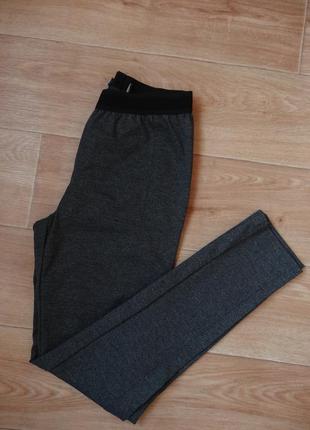 Серые лосины м- л размера