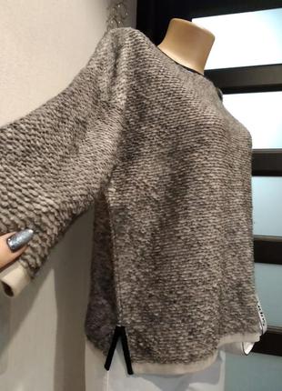 Свободный лёгкий джемпер свитер кофта водолазка3 фото