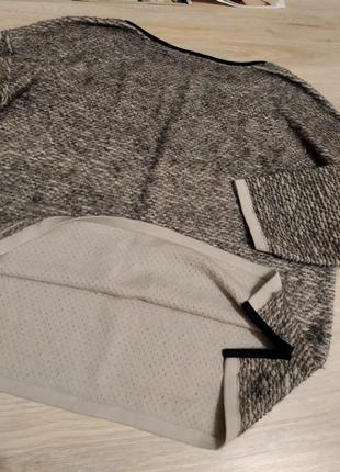 Свободный лёгкий джемпер свитер кофта водолазка6 фото