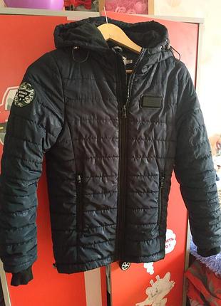 Зимняя куртка-парка на мальчика