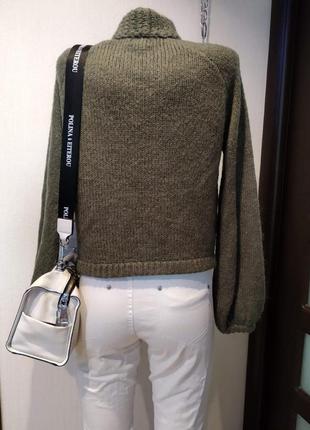 Теплая стильная кофта джемпер кардиган свитер3 фото