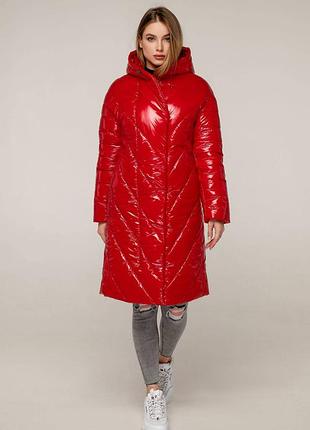 Стильный женский зимний пуховик