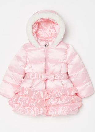 Неймовірно красива тепла куртка 9-12 м на флісі