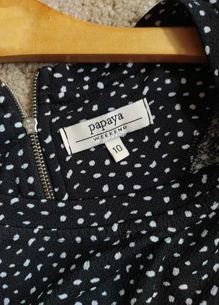Мини платье в горох от papaya 3