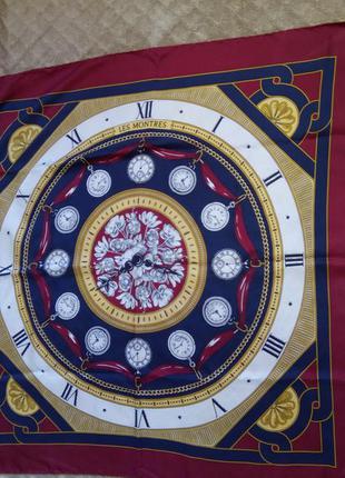 Винтажный шелковый платок италия.