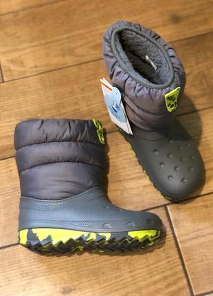 Зимние сапоги крокс crocs neo puff,с11, с12, с13, j1, j2, j34 фото