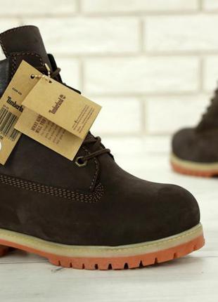 Жіночі зимові черевики timberland. овчина.4 фото