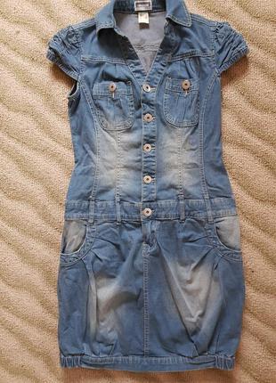 Сукня джинсова