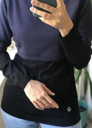 Шерстяная кофта свитер джемпер armani jeans 2 в 12 фото