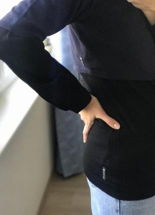 Шерстяная кофта свитер джемпер armani jeans 2 в 14 фото