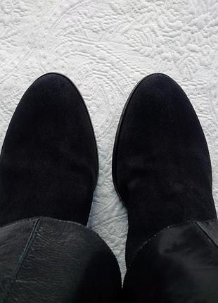 Чоботи труби, замша, coop barneys new york