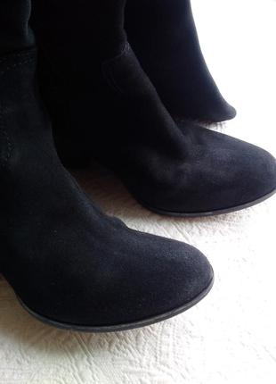 Чоботи труби, замша, coop barneys new york