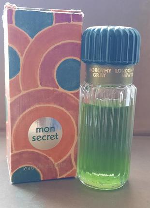 Духи вінтаж раритет mon secret dorothy gray edt флакон на 80 мл