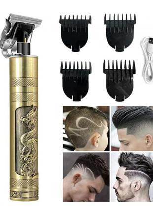 Триммер машинка для волос hair clipper ws-t99 для стрижки усов и бороды, для головы3 фото