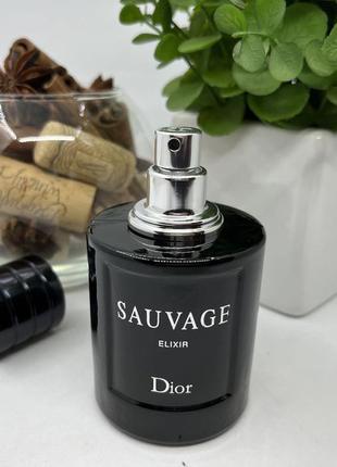 Christian dior sauvage elixir 60 мл