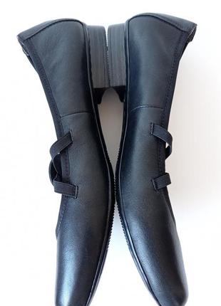 Кожаные, фирменные оригинальные женские туфли от riker 38 р7 фото