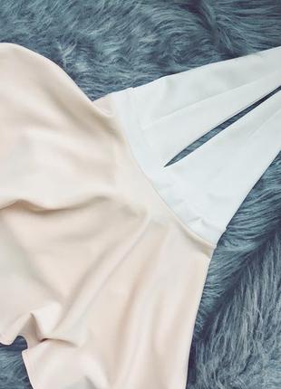 Нежное вечернее платье-американка missguided5 фото