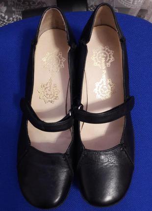 Брендовые кожаные туфельки известной фирмы  hush puppies оригинал