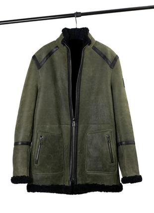 Натуральна двостороння дублянка belstaff italy оригінал