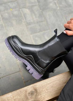 Шикарные женские осенние ботинки топ качество 🎁3 фото