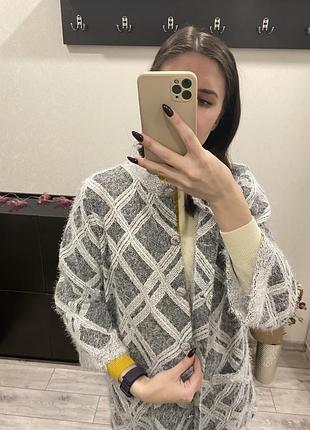 Кофта "травичкою" сіра 3xl catherine 6
