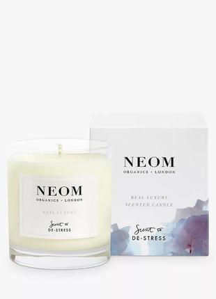 Neom organics london real luxury standard scented candle аромосвеча , 185 гр