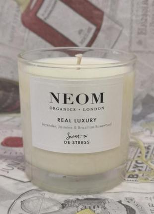 Neom organics london real luxury standard scented candle аромосвеча , 185 гр2 фото