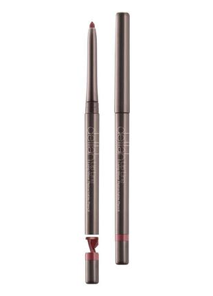 Delilah lip line long wear retractable pencil карандаш для губ в оттенке poud, 0,31 гр.