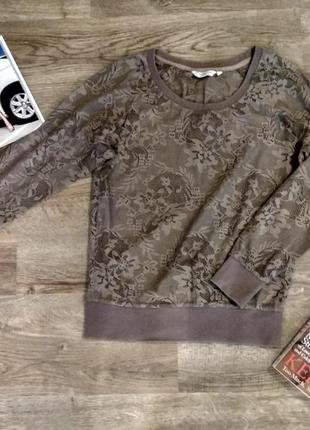 Ажурная кофточка, кофта, блуза, реглан, размер s, new look