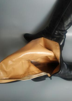 Nalini дизайнерские кожаные высокие демисезонные итальянские сапоги люкс rundholz owens sandro3 фото