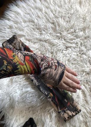 Тату рукава нарукавники имитация тату