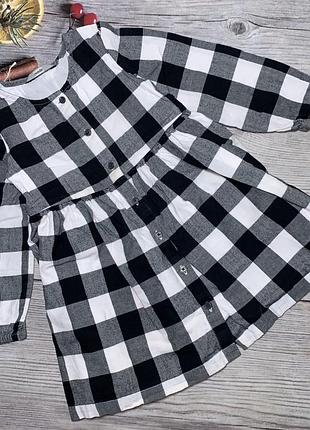 Красивое платье в клетку