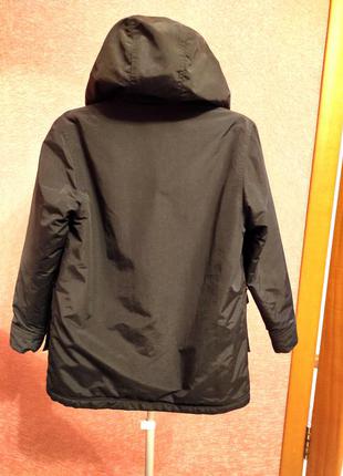 Брендовая демисезонная теплая куртка на мальчика 11-12 лет2 фото