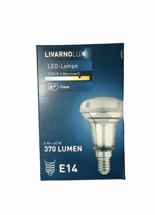 Світлодіодна led-лампочка, лампа, 6 вт, е14, livarno lux3 фото