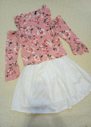 Неймовірно красива блуза h&m 34/xs3 фото