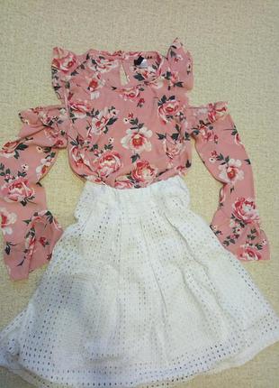 Неймовірно красива блуза h&m 34/xs4 фото