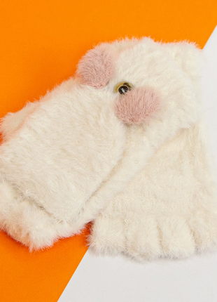 Дитячі рукавички, мітенки на 7 - 8 - 9 - 10 років зимові