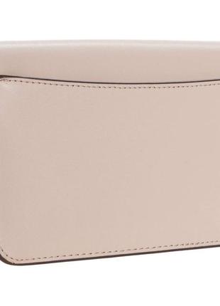 Сумка кроссбоди кожаная dkny val flap crossbody leather bag r01ekh35 оригинал2 фото