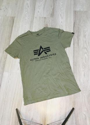 Футболка alpha industries