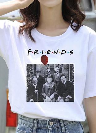 Футболка «friends horror»